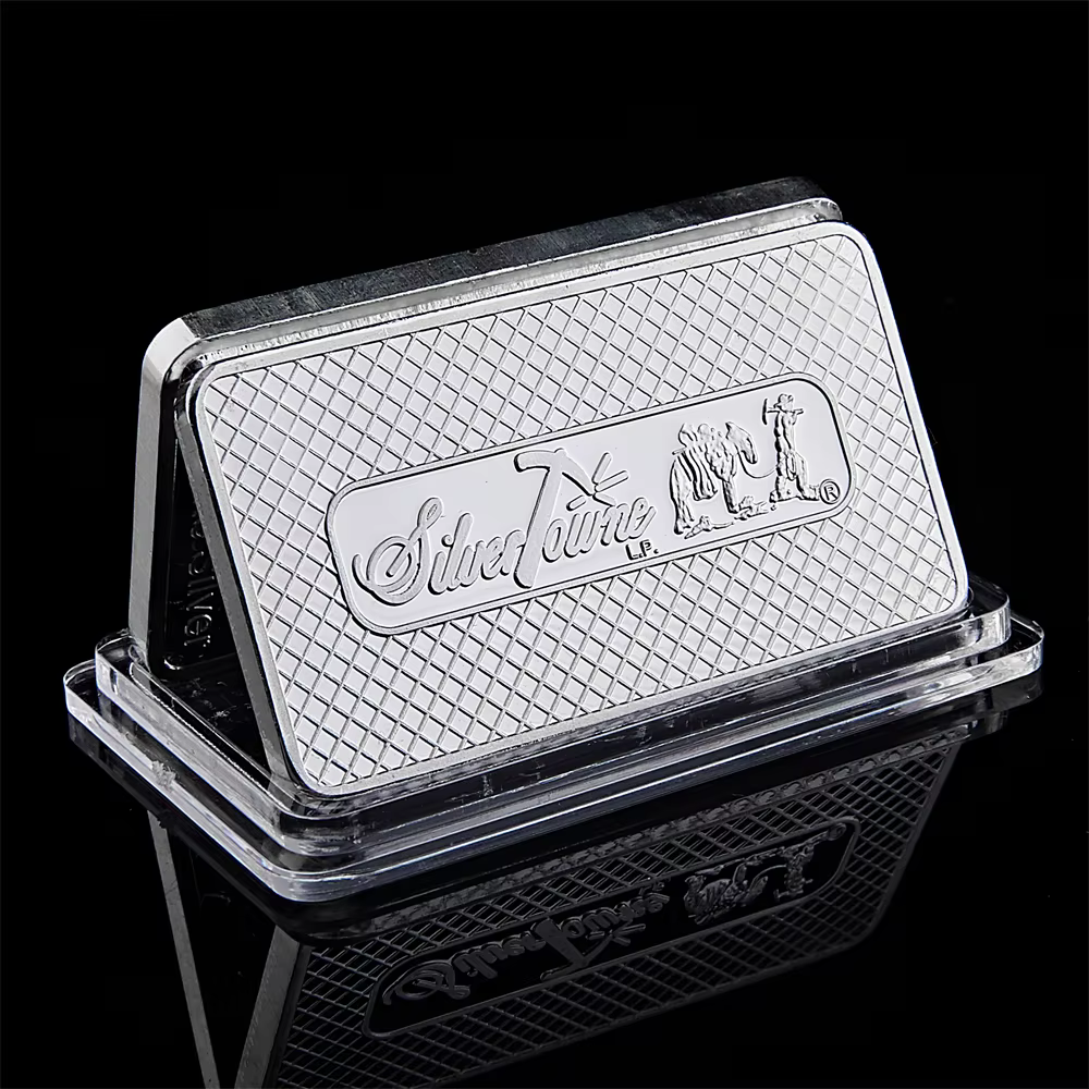 American Prospector 1OZ 999 valeur barre de lingots en argent fin pièce de monnaie en métal de l'union américaine à collectionner