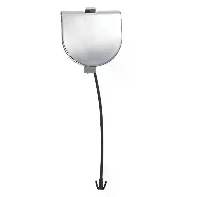 Crochet de remorquage pour pare-choc arrière de voiture, accessoires de bricolage, capuchon de couverture pour les yeux chromé pour Fiat 500 500C 2007 – 2012, 1 pièce