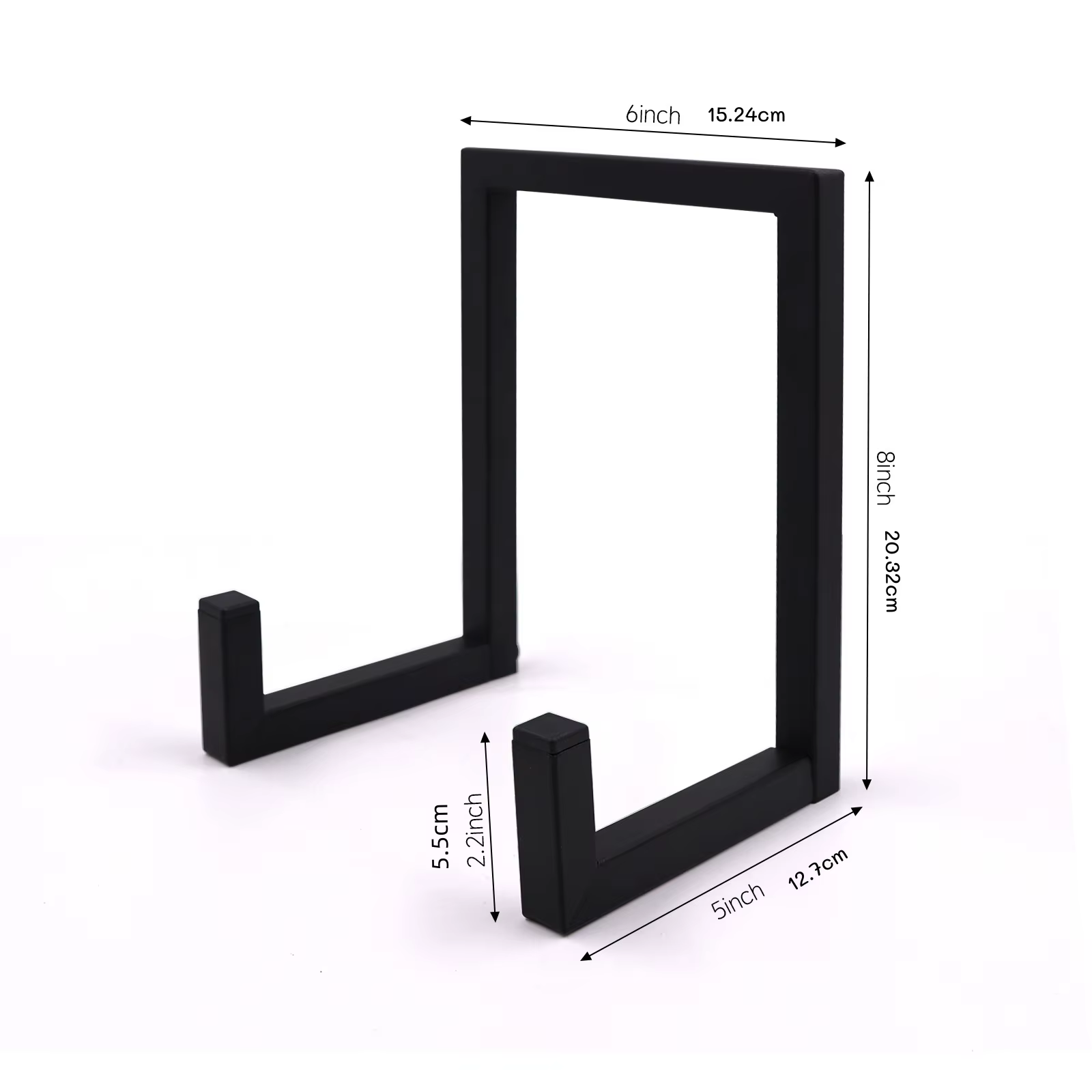 Support de disque minimal rétro de table de stockage de disque vinyle en métal pour l'affichage de LP, organisateur de petits supports de disque vinyle