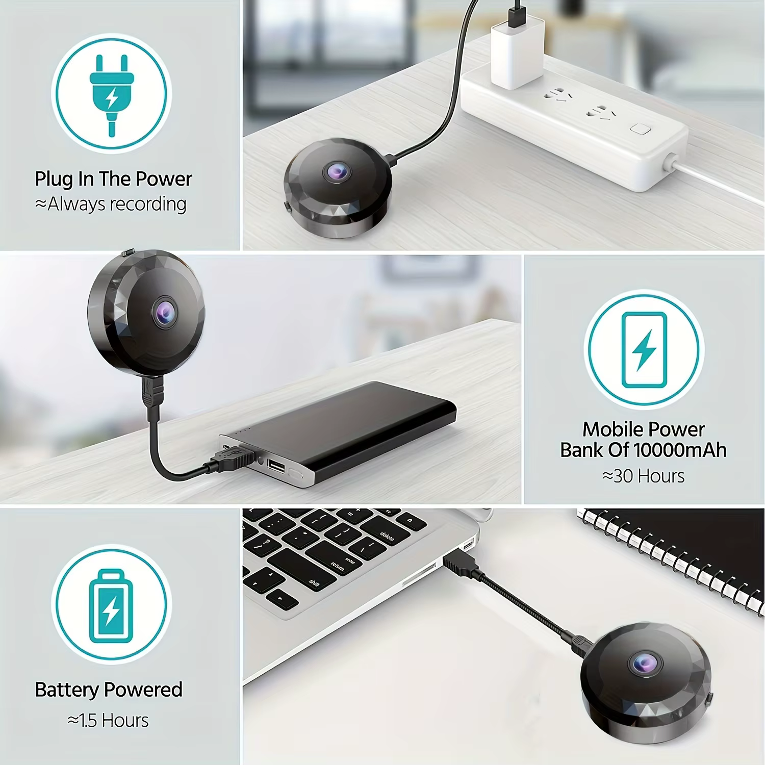 Mini caméra WiFi 1080P HD Caméra de sécurité sans fil Protection de sécurité Surveillance vidéo vocale Version nocturne Caméscope 2025 Nouveau
