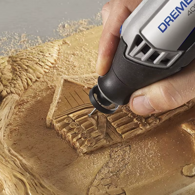 Dremel-Souffleur de poussière 490, accessoire d'outil lointain pour le ponçage et la gravure automobile, s'adapte à Dremel 8000, 4000, 3000, 200, 8220