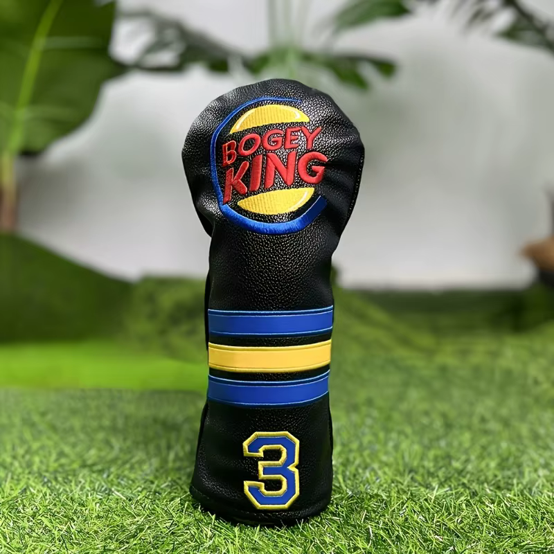 Housse de tête de club de golf tendance ; Accessoires de golf, fabriqués en matériaux anti-poussière et durables, offrant la meilleure protection