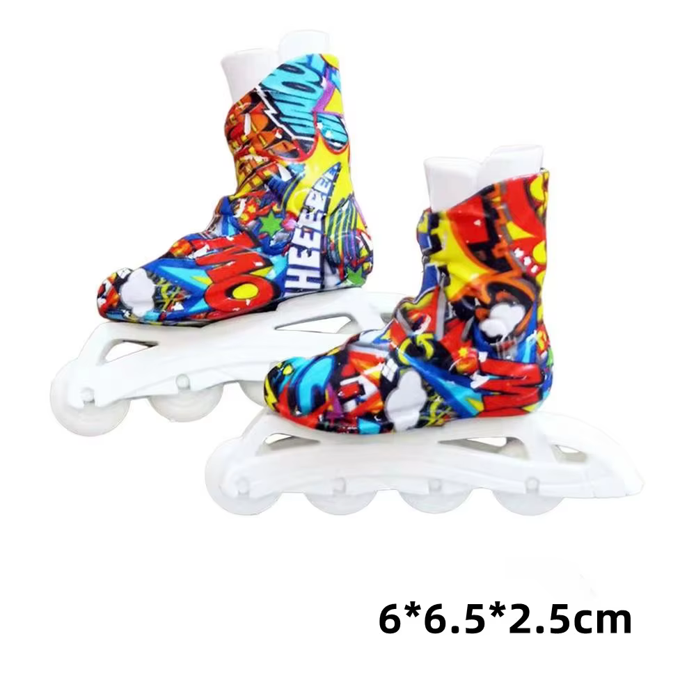 Mini chaussures de patins à doigts, jouets amusants pour cultiver les enfants, capacité pratique, fête interactive, éducatif, créatif, cadeau d'anniversaire