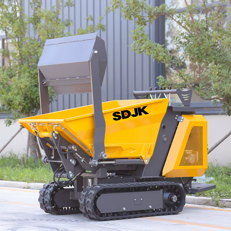 Nouveau mini-dumper sur chenilles de 800 kg, conforme CE/EPA/Euro 5, mini-chargeur pour travaux agricoles et de construction, personnalisable, livraison rapide