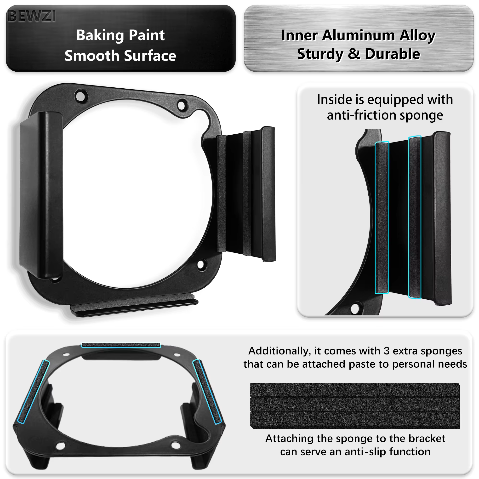 Support pour Mac Mini M4 / M4 Pro, adapté à une utilisation murale et sur bureau. Support pour Mac Mini M4 : Améliore le refroidissement et l'expérience des boutons