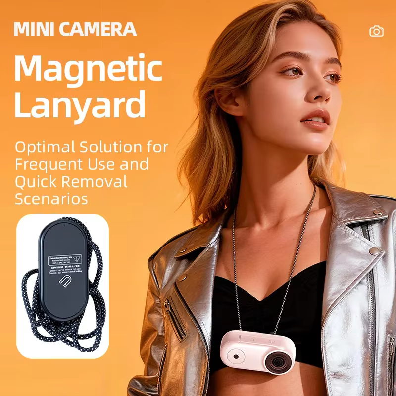 Caméra d'action miniature OnePlus 4K, caméra POV miniature, caméra portable, caméra embarquée, enregistreur pour casque, caméra de sport magnétique de poche