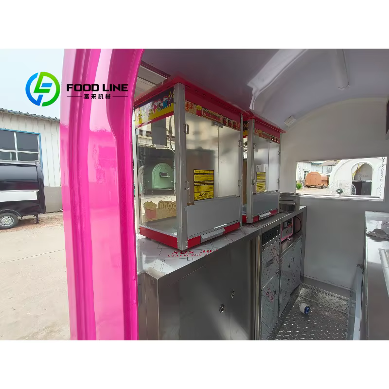 Mini remorque alimentaire, Van à crème glacée, cuisine, salle à manger, voiture, chariot de vente de nourriture, jus Mobile, camion de nourriture Mobile, support pour Hot-Dog