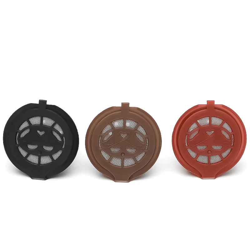 Capsules de café réutilisables, 1 pièce, accessoires pour machine à café, avec brosse et cuillère