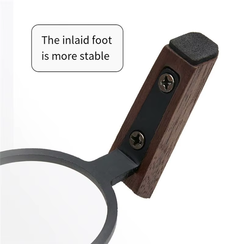 Support en bois véritable YOC pour HomePod Mini, support en bois avec cadre métallique, trépied pour enceinte HomePod Mini.