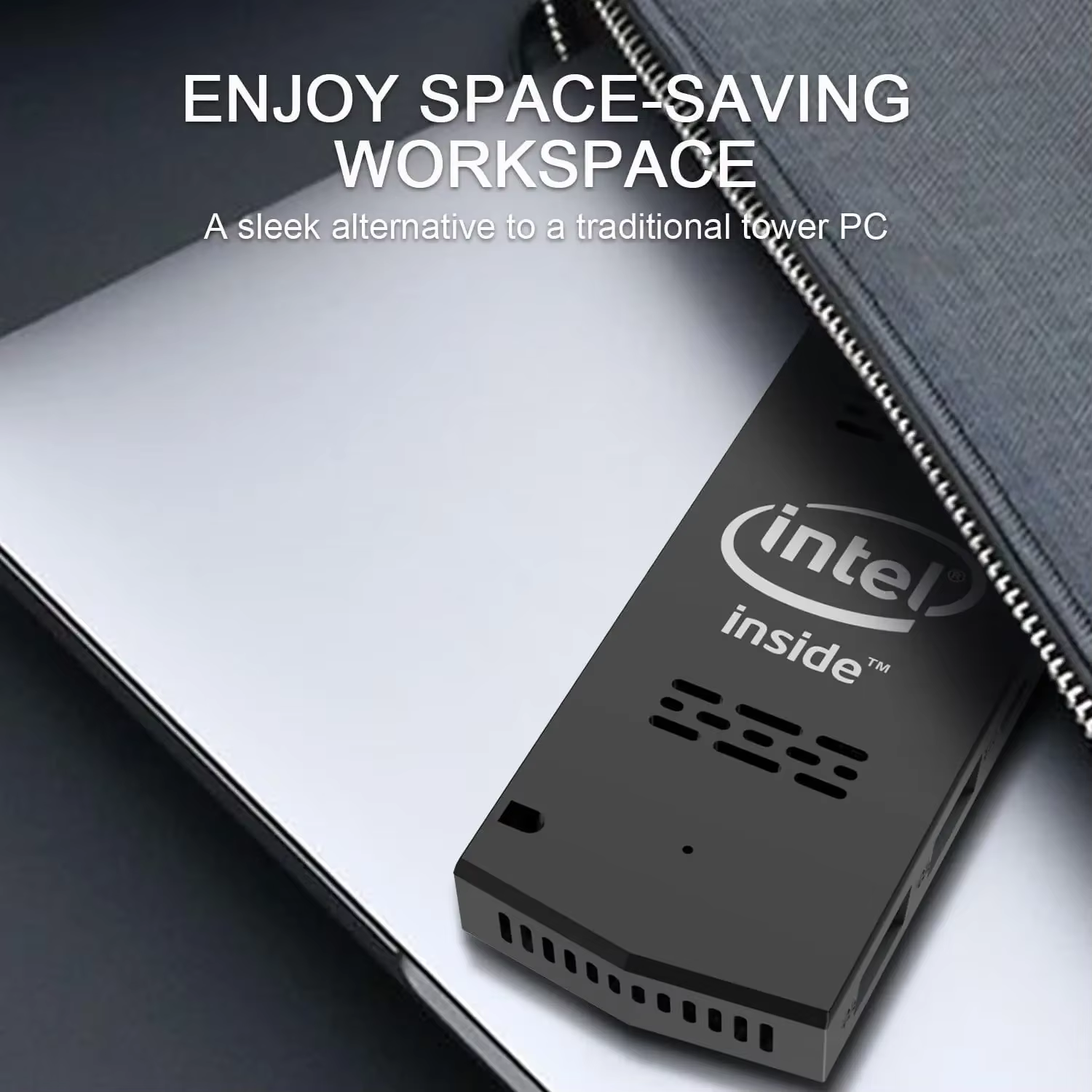 Mini PC W5 Pro Intel Atom Z8350, ordinateur portable Windows 10, 4 Go/8 Go de RAM, 64 Go/128 Go eMMC, WiFi5, BT4.0, avec ventilateur de refroidissement, neuf