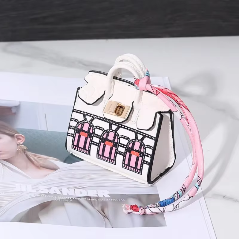Nouveau sac mini 2026, petit sac à main portable avec cordon, sac pour écouteurs Bluetooth, mini-portefeuille, sac multifonctionnel