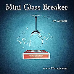 Mini brise-verre, tours de magie, scène de comédie, illusion de magie, Gimmick, dispositif de magie, accessoires, brise-verre, magiciens