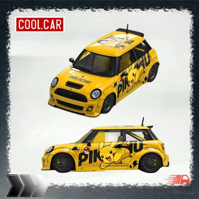 [Pré-vente] CoolCar 1:64 BMW Mini 2ème génération R56 Cooper, modèle de voiture en alliage, un jouet cadeau pour les amis, un objet de décoration de collection