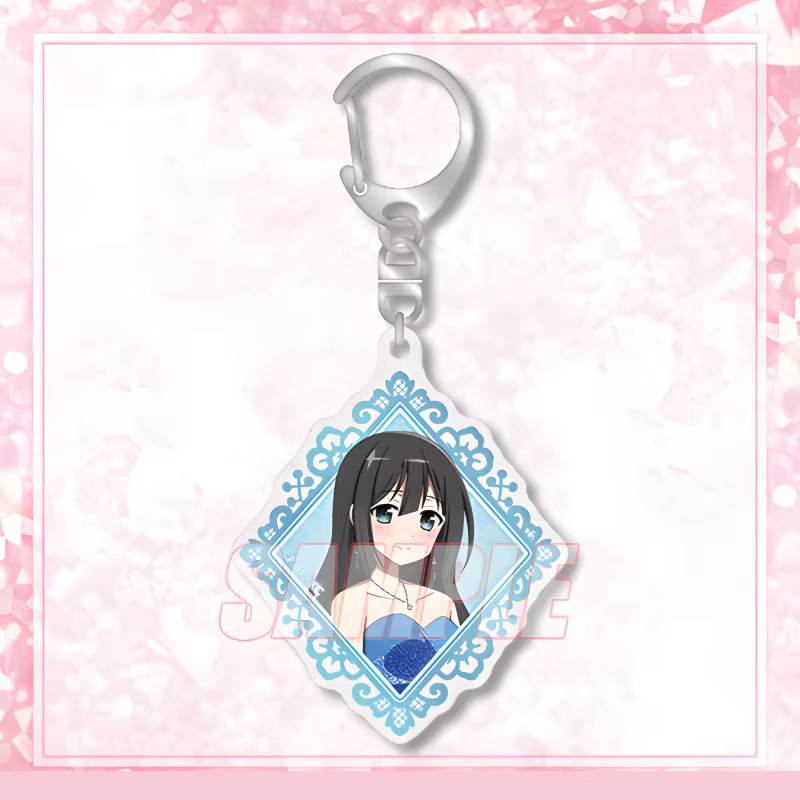 Yuki Yuna is a Hero : Hanayui no Kirameki GAME 6CM Figurine en acrylique porte-clés, breloque de sac, pendentif de sac à dos, pendentif de dessin animé