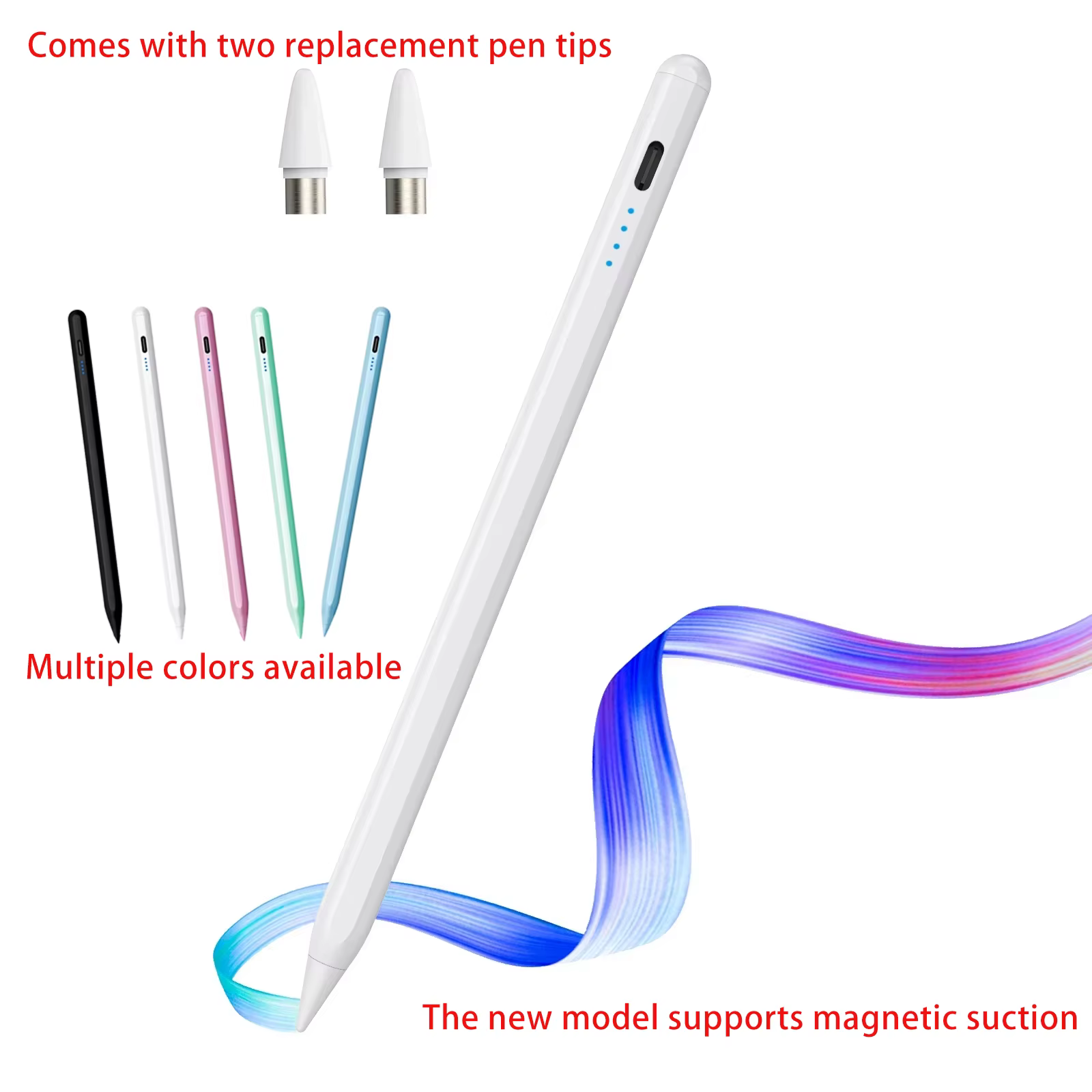 Stylet universel pour Android IOS, écran tactile capacitif, pour iPad, Huawei, Xiaomi, Samsung, tablette, nouveauté 2026