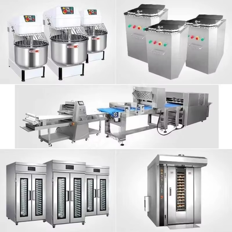 Ligne de production de croissants entièrement automatique pour usage commercial, petite machine à fabriquer du pain croissant