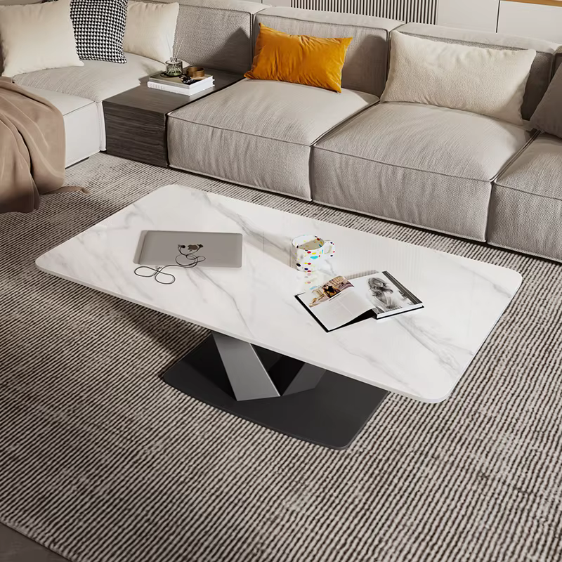 Table basse moderne minimaliste, Unique, luxe, mince, pour salon, design Premium, accessoires De maison