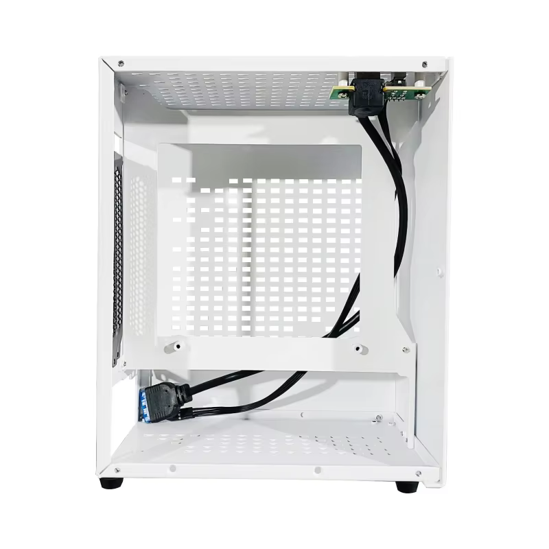 Étui de bureau MINI ITX étui en aluminium Mini-ITX sac à dos de bureau étui d'ordinateur Compatible avec Mini carte graphique