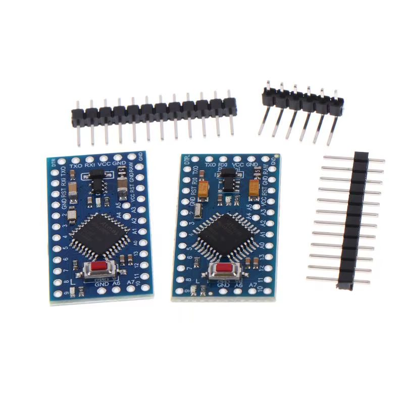 Module compatible Pro Mini Atmega328P 3.3V 5V 16MHz flexible pour les projets Internet des objets