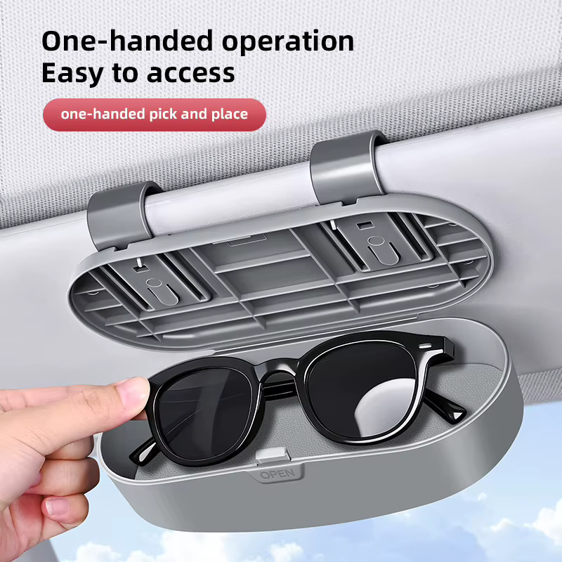 Boîte à lunettes de soleil pour voiture, accessoires d'intérieur pour Suzuki Baleno Vitara Kaiser DZire Swace Across Kizashi Swift Jimny Ignis Alto Splash
