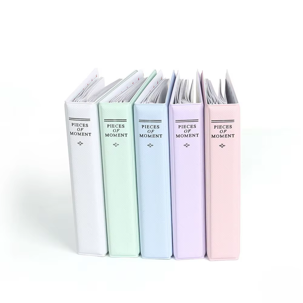 Album Fujifilm Instax Mini à 64 pochettes – Étui pour photos Polaroid pour mariage, rangement de cartes instantanées, cadeau souvenir