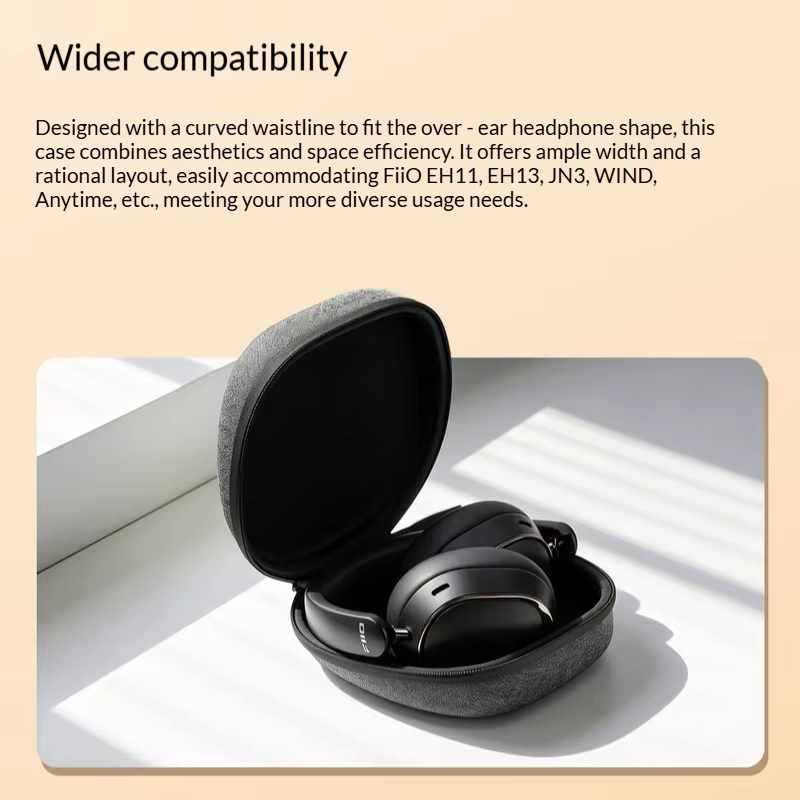 FiiO NEST CANS MINI Sac de rangement portable pour écouteurs, sacoche de protection antichoc compatible avec EH11 EH13 JN3 WIND Anytime Mini