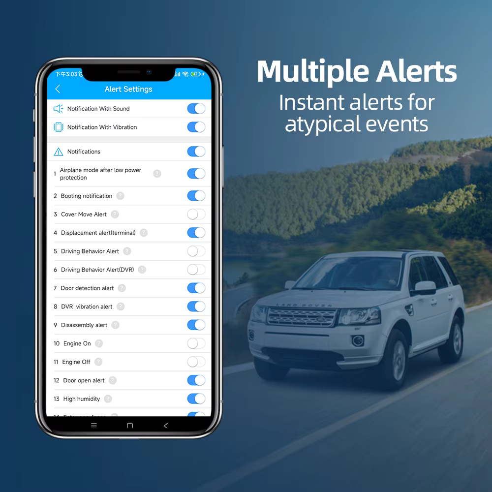 Traceur GPS 4G Mini Moto/Voiture Jimi VL03 avec Suivi en Temps Réel, Alerte Intelligente, Étanchéité, Analyse du Comportement de Conduite, Coupure à Distance et Application Gratuite