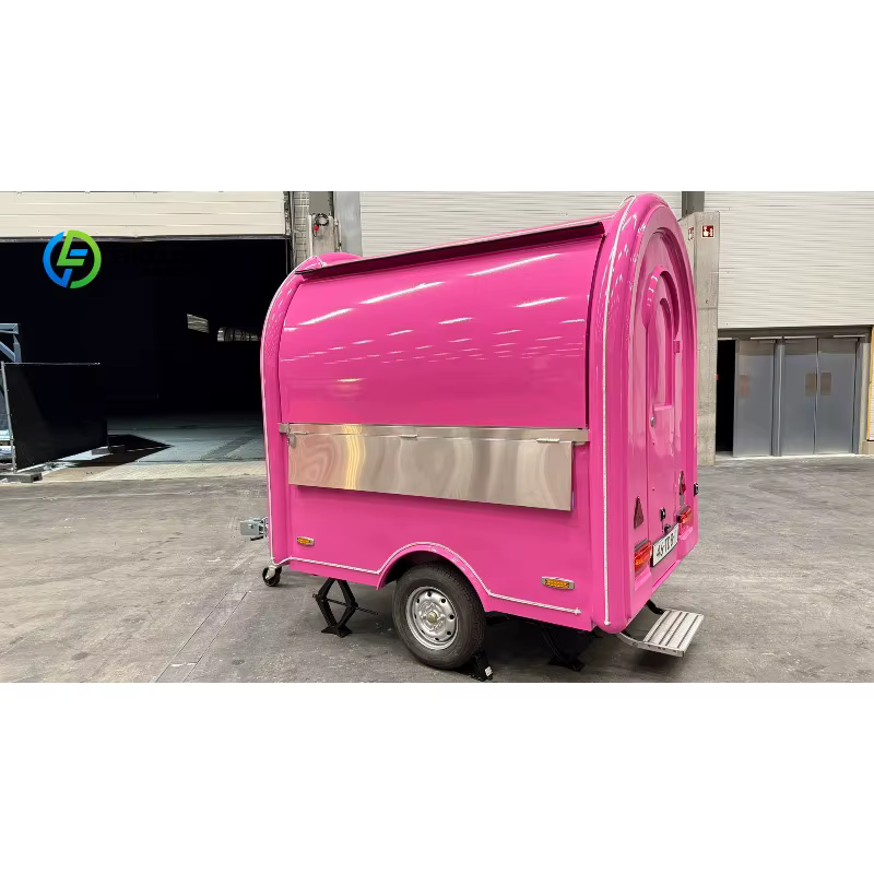 Mini remorque alimentaire, Van à crème glacée, cuisine, salle à manger, voiture, chariot de vente de nourriture, jus Mobile, camion de nourriture Mobile, support pour Hot-Dog