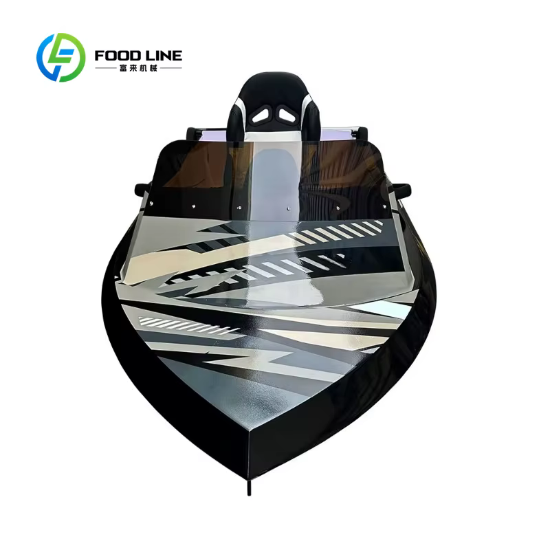 Bateau électrique miniature personnalisé avec batterie au lithium ternaire, yacht de luxe de petite taille pour les sports nautiques et les loisirs en plein air