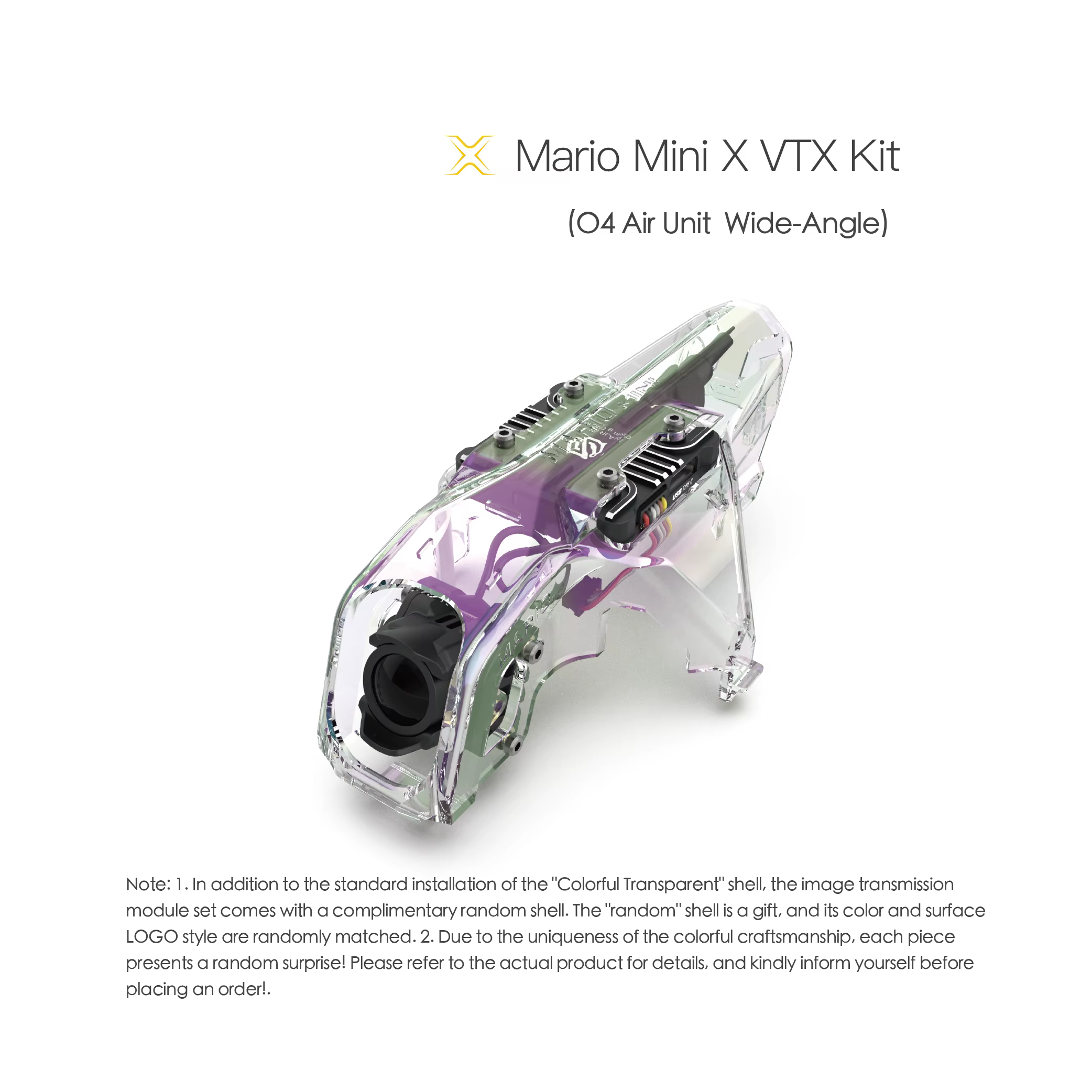 Kit d'alimentation SpeedyBee Mario MiniX Series Mini25 Pro/Mini3/Mini3 Pro/Mini35 Pro/Mini4 Pro O4/O4 Wide Angle/O4 Pro Air Unit