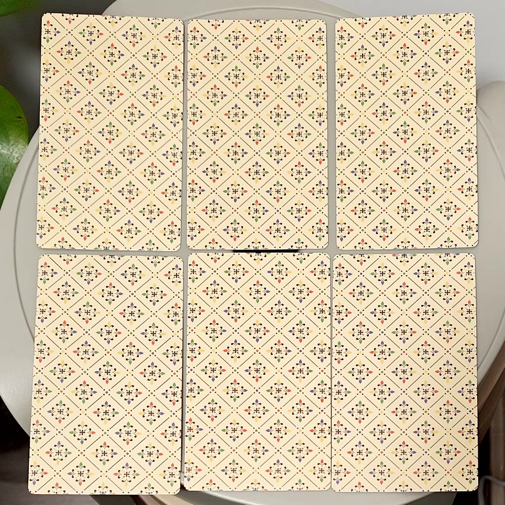 Jeu de tarot Petit de Marseille 12*7cm, 78 cartes de tarot Chibi mignonnes de Marseille dans une boîte rigide, carton doublement gaufré