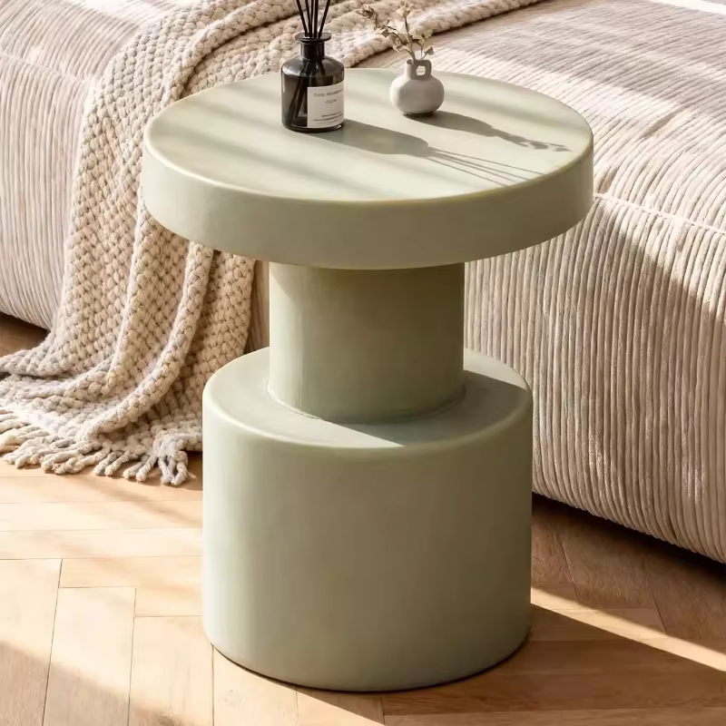Mini table basse de salon, mobilier de maison, table d'appoint ronde minimaliste nordique, tables d'angle créatives minimalistes, design de créateur