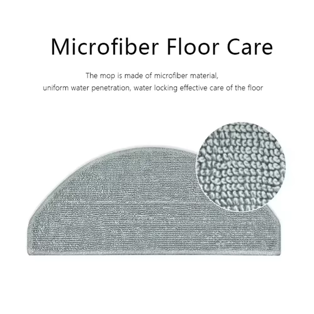 Accessoires pour aspirateur robot Xiaomi S20 E12 E10 B112, brosse principale, brosse latérale, tissu de vadrouille, filtre HEPA, pièces de rechange