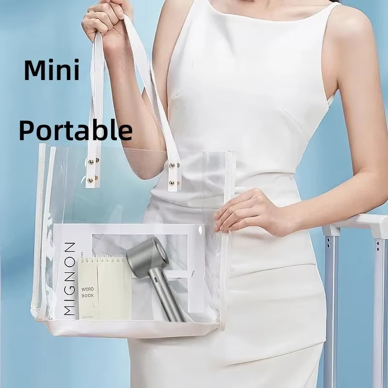 Ventilateur portable Lenovo Mini, 120 vitesses, sans pales, rechargeable, refroidissement instantané avec mode glace, pour hommes et femmes, nouveauté
