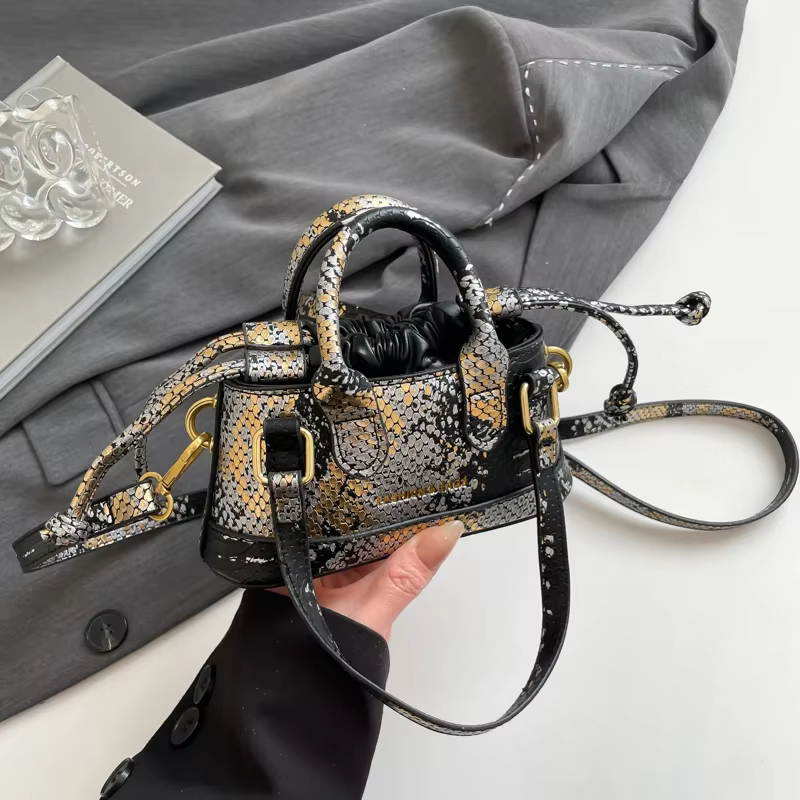 Mini sac à bandoulière pour femmes, sac à main de styliste de bonne qualité en cuir PU pour téléphone, pochette avec cordon de serrage, petit sac pour femmes