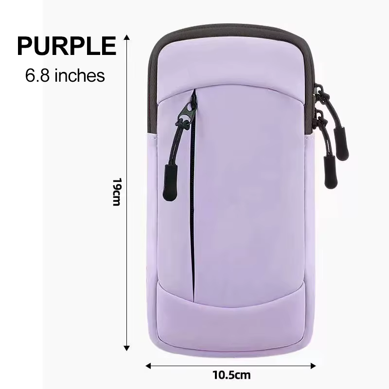 Sac de course pour téléphone, brassard de sport pour téléphone portable, sacoche de bras pour la course à pied