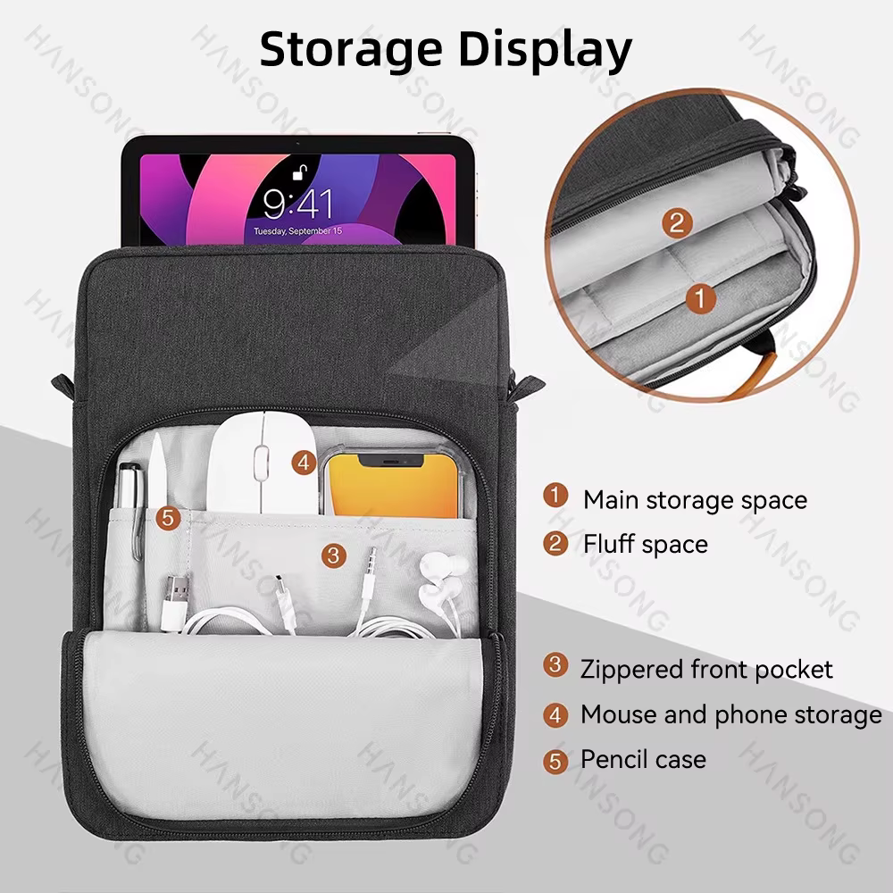 Étui pour tablette pour Samsung Galaxy Tab Dock Lite, Galaxy Tab S7, IPad Pro 11, iPad 9.7, 9-11 ", sac de transport lancé, étui de rangement