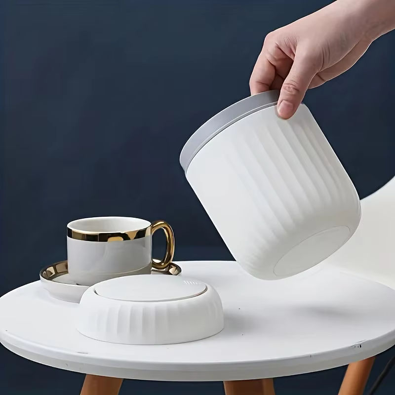 Mini poubelle de bureau avec couvercle, poubelle, organisateur de chambre à coucher, bureau, boîte de rangement en plastique Durable, fournitures pour la maison