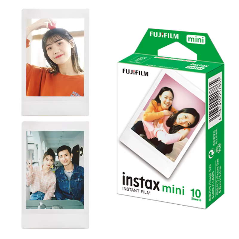 Film Fujifilm Instax Mini authentique – Film couleur Fujifilm Instax Mini 12, 11, 8, 9 pour appareils photo 40, 50s, 50i, 90, Link, 25, Share, SP-1, 2