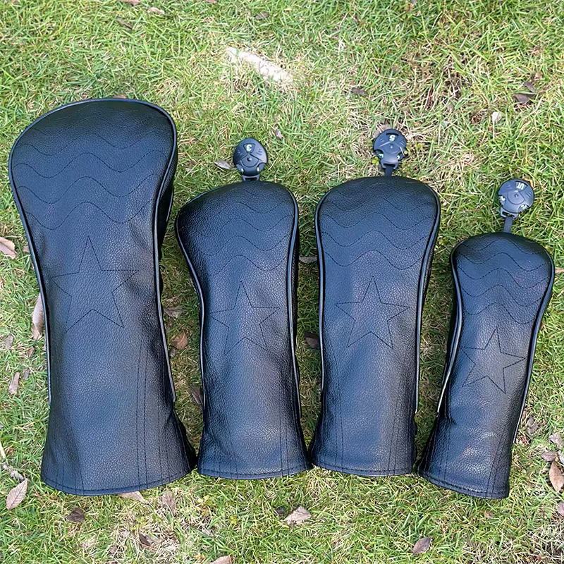Protège-têtes de club de golf intéressants ; les accessoires de golf sont fabriqués avec des matériaux anti-poussière et durables, offrant la meilleure protection pour