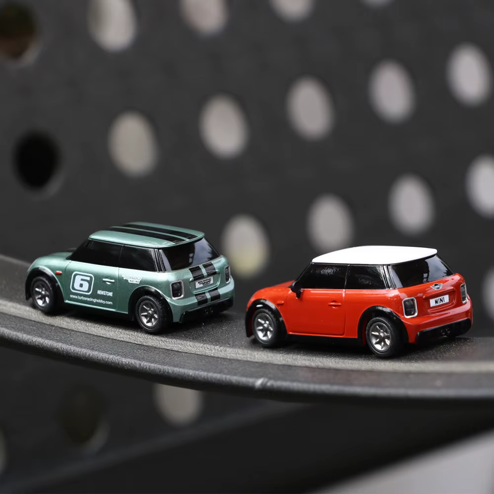 Voiture télécommandée Turbo Racing 1:76 RC colorée, mini, entièrement proportionnelle, avec télécommande électrique, kit RTR, jouets pour enfants et adultes