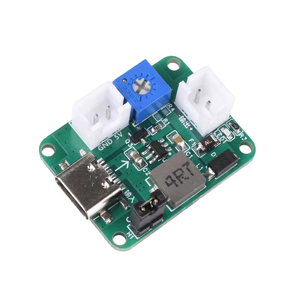 Mini module de surtension réglable, convertisseur DC-DC, double entrée 3-6V, sortie 5-24V avec protection contre les courts-circuits pour projets DIY