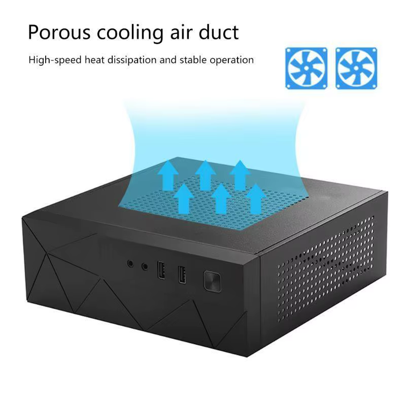652F Mini ITX Micro pour boîtier Home cinéma châssis d'ordinateur personnel jeu bureau contrôle industriel boîtier d'ordinateur