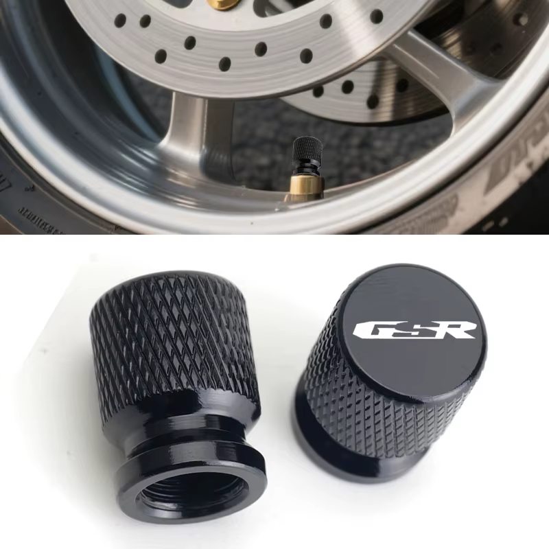 Bouchons hermétiques de Valve de pneu de roue CNC, accessoires de moto, couvercle anti-poussière pour SUZUKI GSR750 GSR600 GSR400 GSR 750 600 400 GSR250