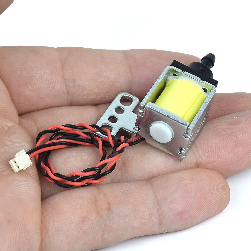 Micro électrovanne électrique DC 12V, 2 voies, Mini vanne d'air et d'eau normalement ouverte, vanne de contrôle du débit d'eau, de gaz, Robot balayeuse à monter soi-même