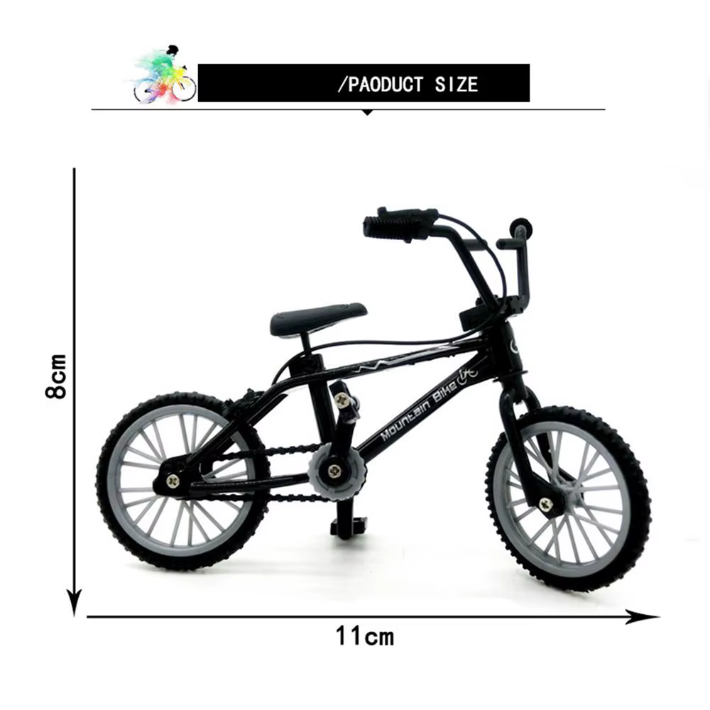 Mini-vélo BMX miniature en alliage de haute qualité pour garçons, modèle de simulation, mini-vélo à doigts, vélo BMX à doigts
