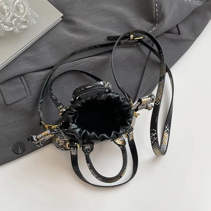 Mini sac à bandoulière pour femmes, sac à main de styliste de bonne qualité en cuir PU pour téléphone, pochette avec cordon de serrage, petit sac pour femmes