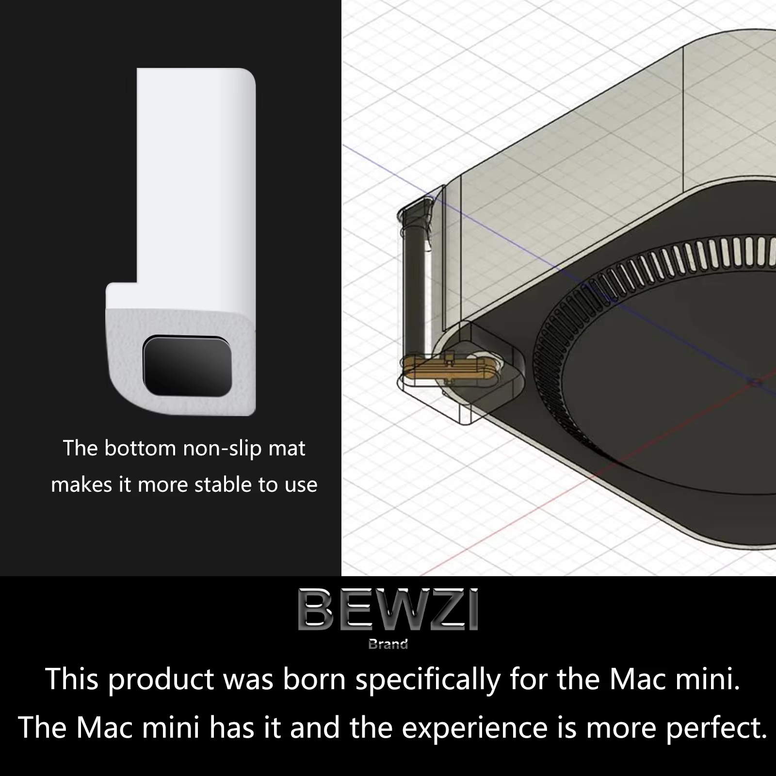 Interrupteur pour bouton d’alimentation MAC mini M4, interrupteur de bouton de connexion d’alimentation en matériau ABS pour Apple MAC Mini M4 Interrupteur Bouton Accessoire