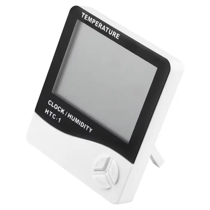 Thermomètre hygromètre numérique pour la température ambiante avec haute précision, montable au mur,