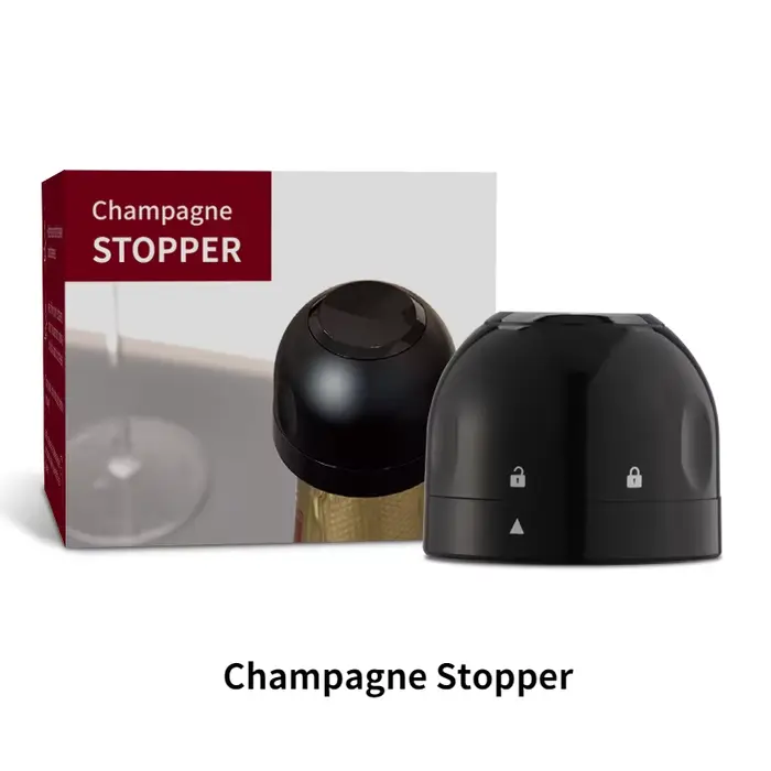 Bouchon de bouteille de vin ABS scellé sous vide stockage mémoire bouchon de vin rouge outils de Bar
